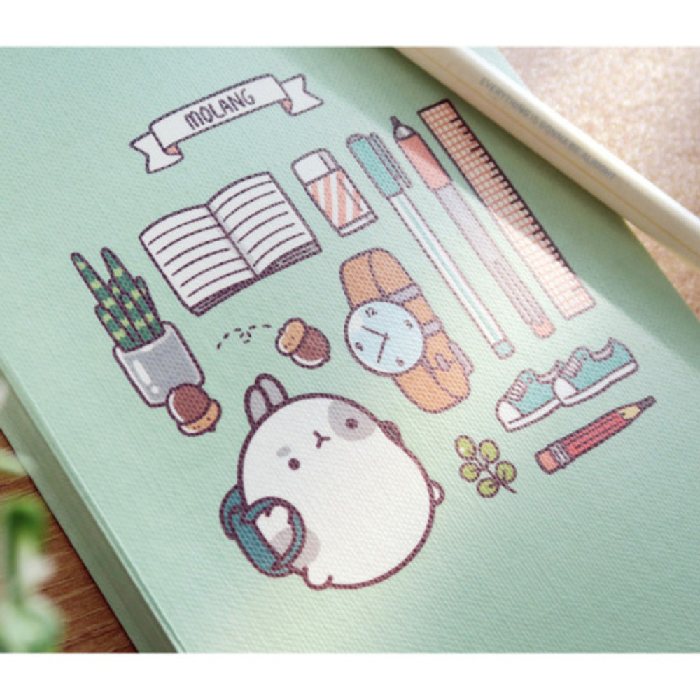 Molang undated weekly diary agenda
