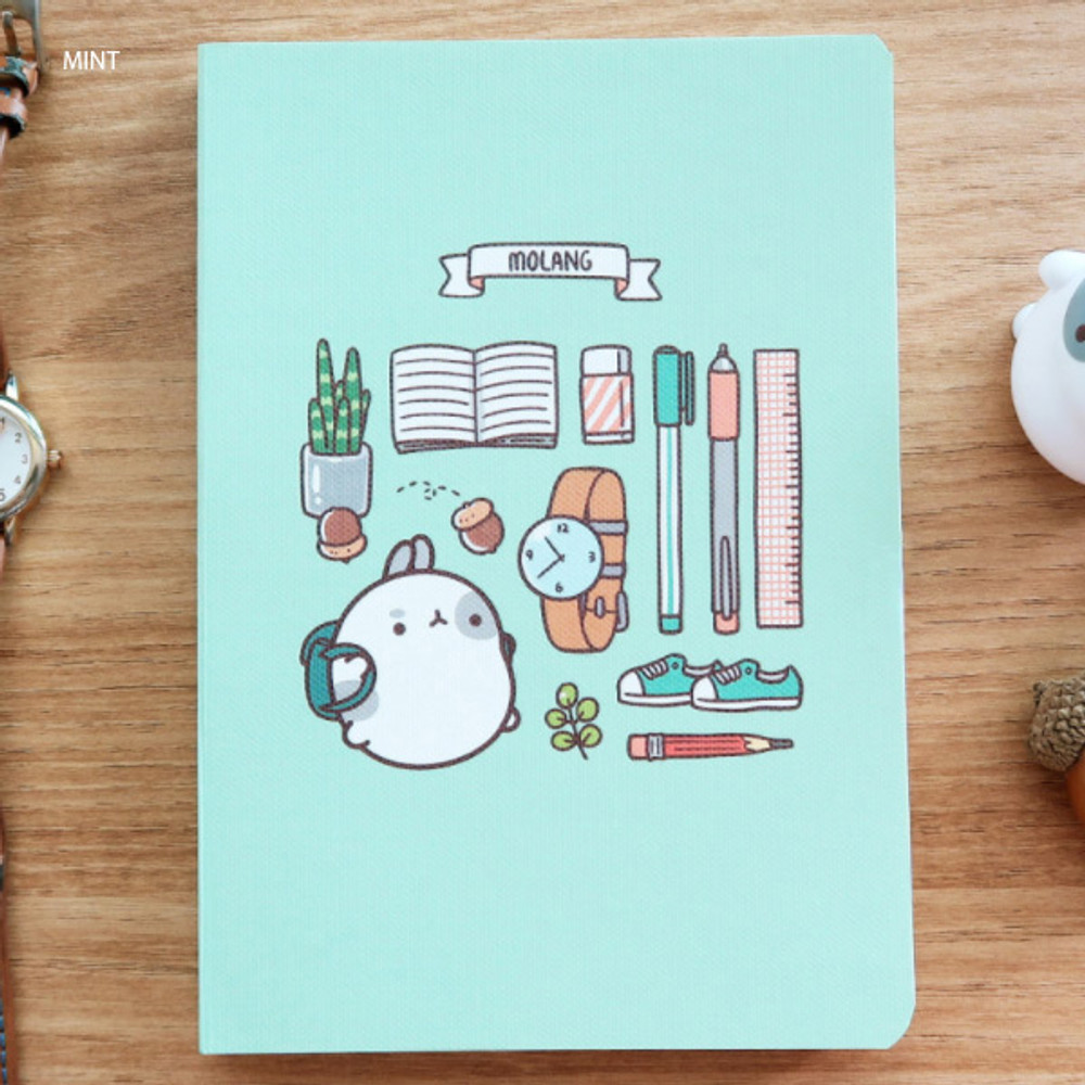 Mint - Molang undated weekly diary agenda