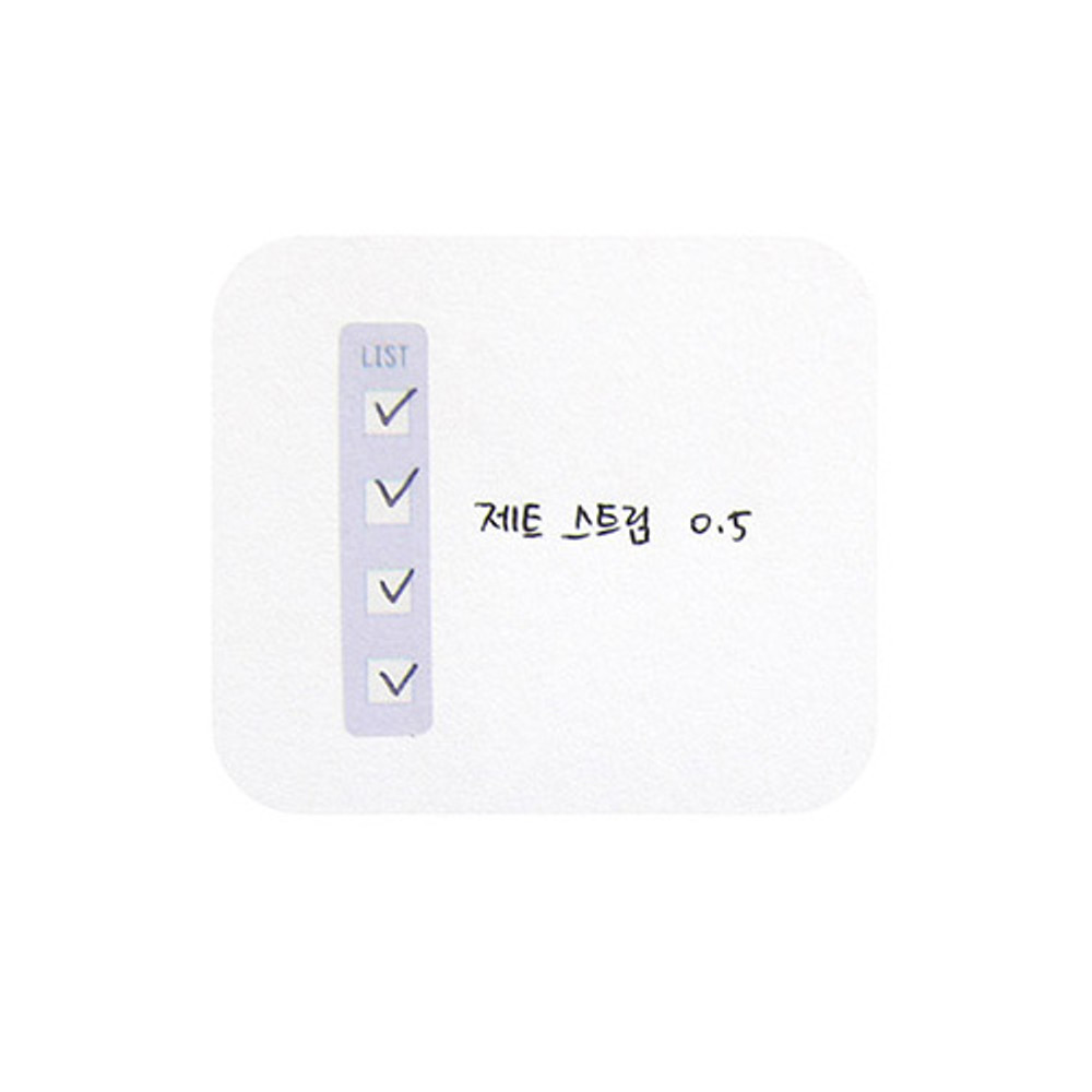 Colorful deco transparent clear sticker set 