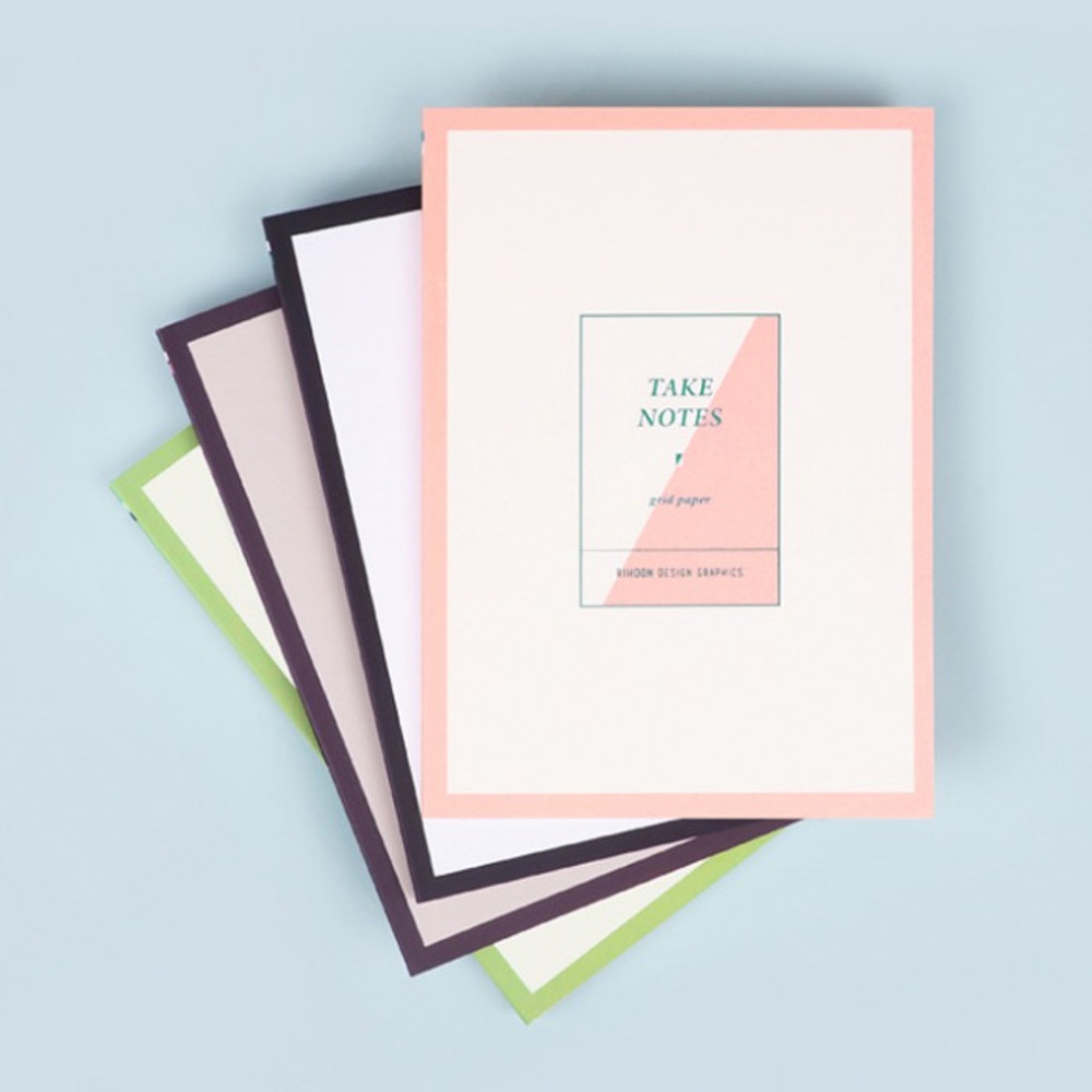 Rihoon Take notes grid notebook ver2