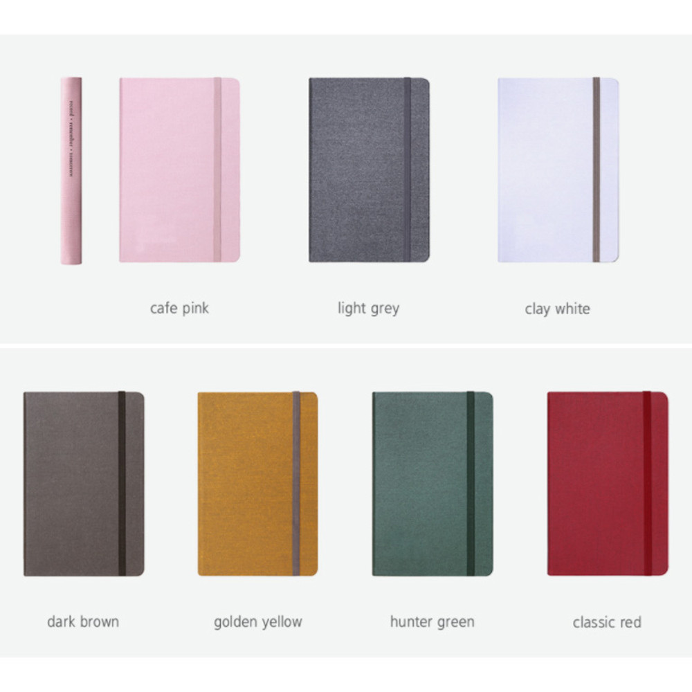 Colors of Making memory hardcover medium lined notebook 