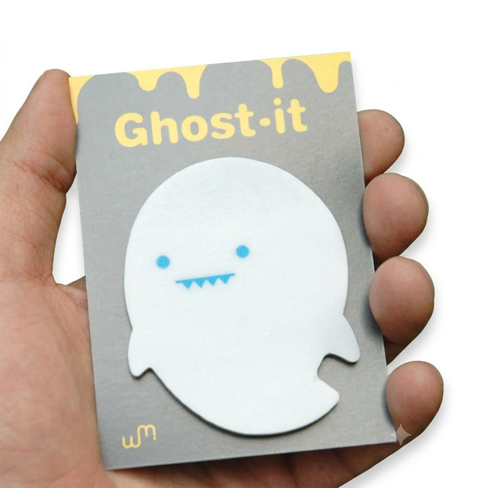 Ghost See through sticky memo notes 40 sheets