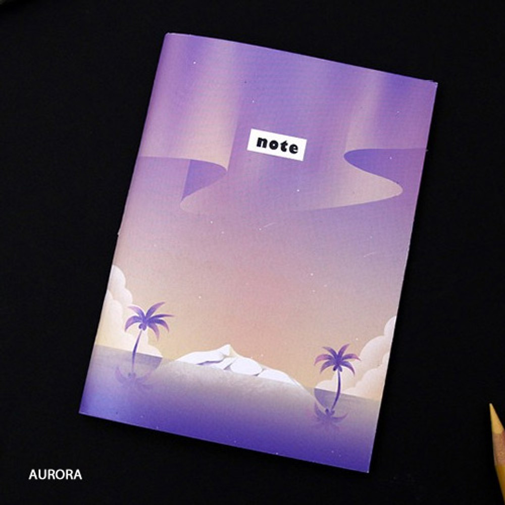 Aurora - Illustration mini small lined notebook