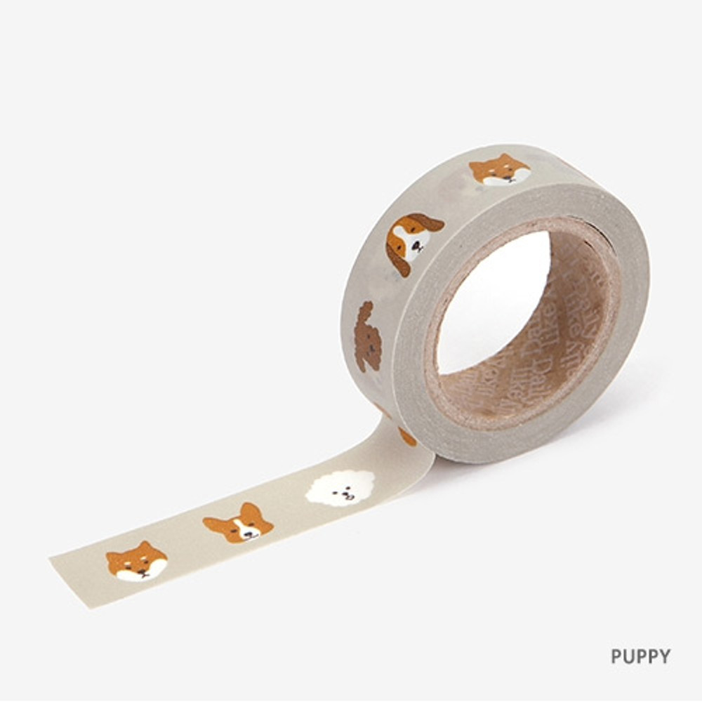 Dailylike Animal 2 deco masking tape set of 4 