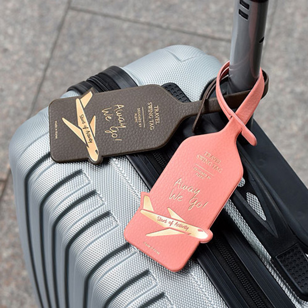 away luggage tag