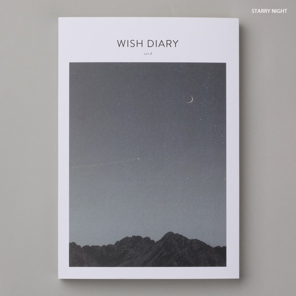 Starry night - 2019 Wish dated weekly diary planner