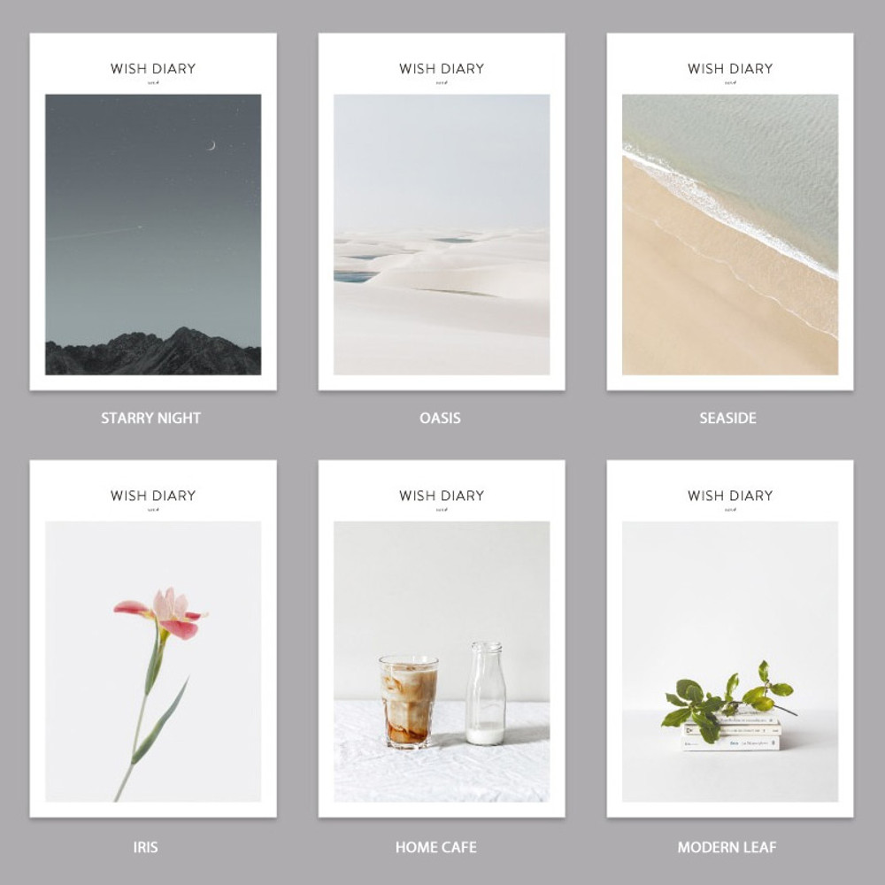 2019 Wish dated weekly diary planner