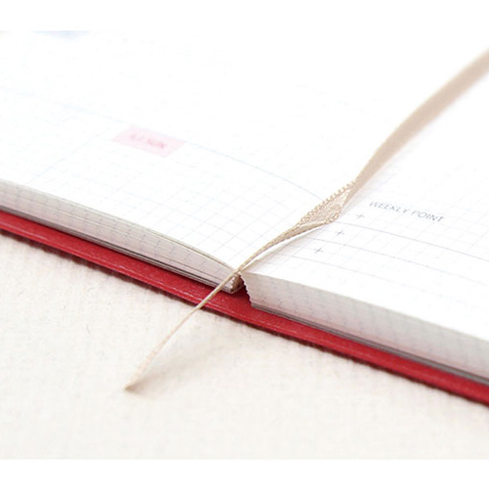 Ribbon bookmark - 2019 Design my life envelope medium dated weekly planner