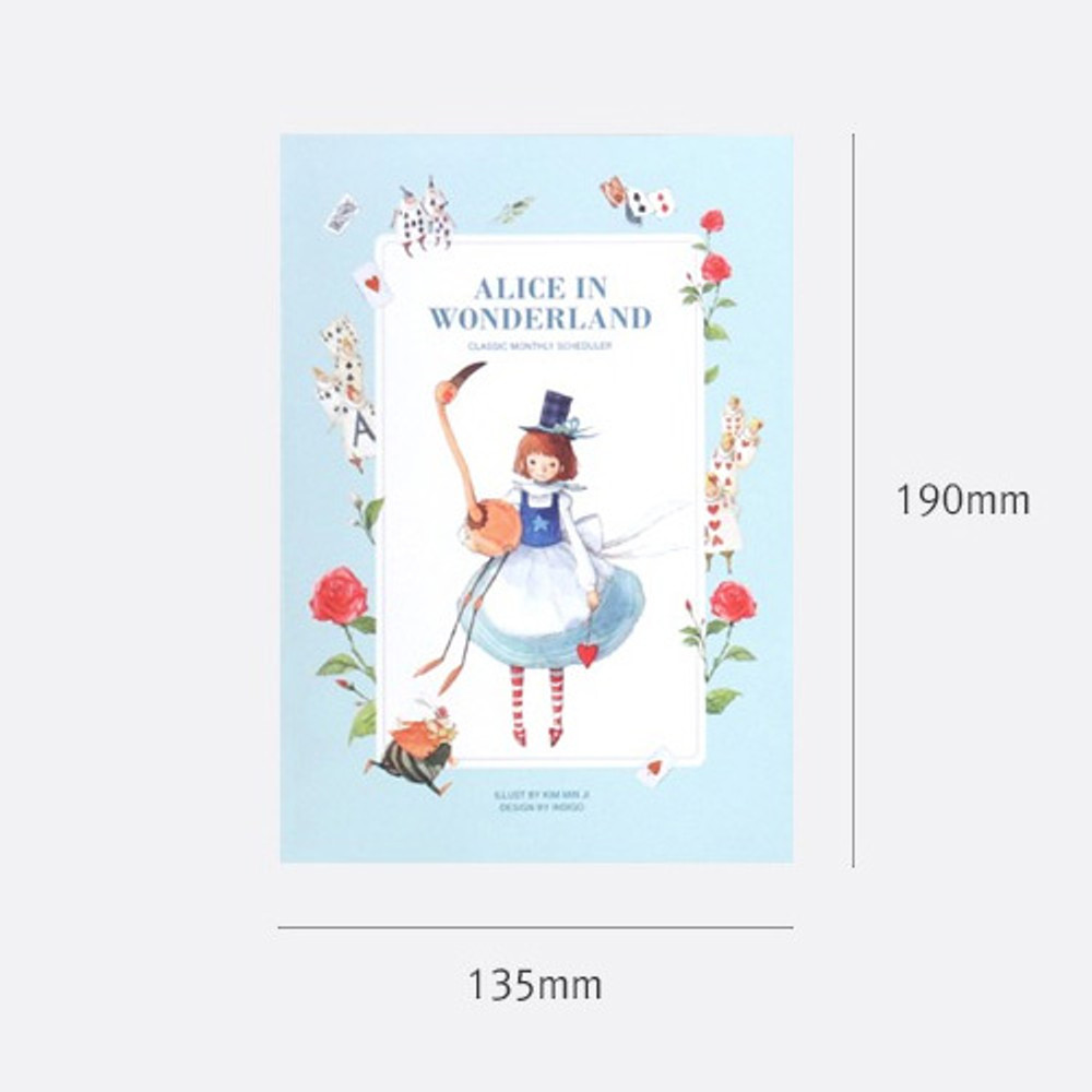 Classic Story Undated Monthly Diary Alice Oz And Peter Pan