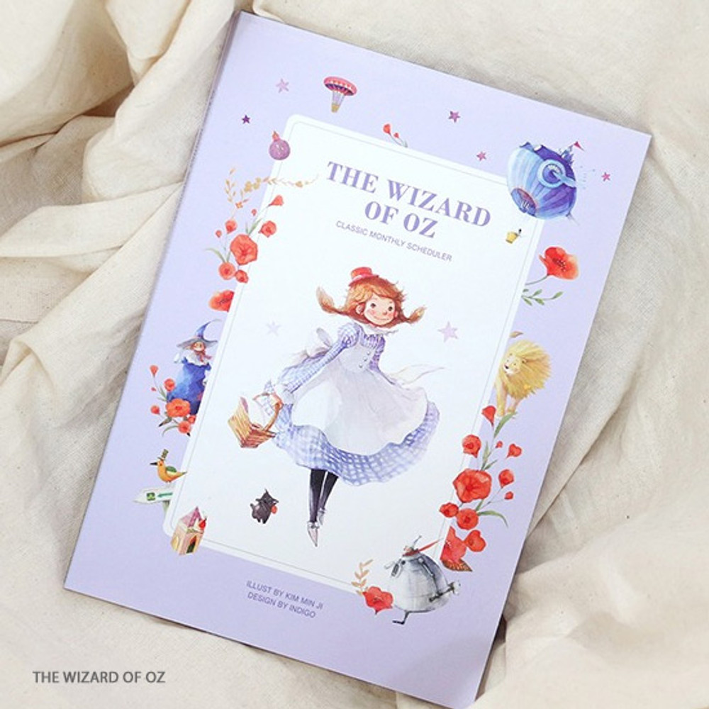 The wizard of OZ - Indigo Classic story undated monthly diary
