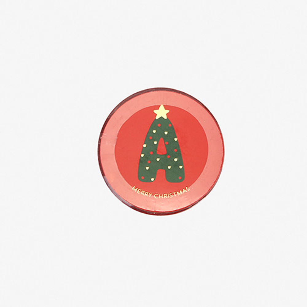 Dailylike Christmas single roll deco masking tape - Snowman