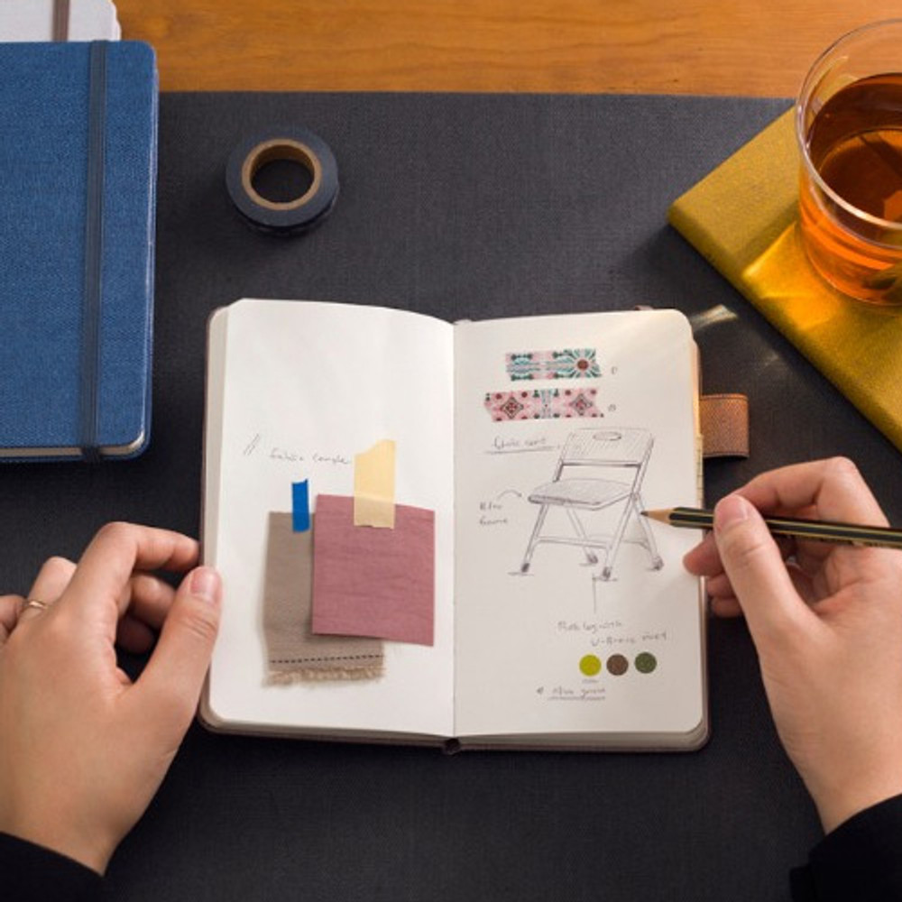 Byfulldesign Making memory small and wide blank notebook