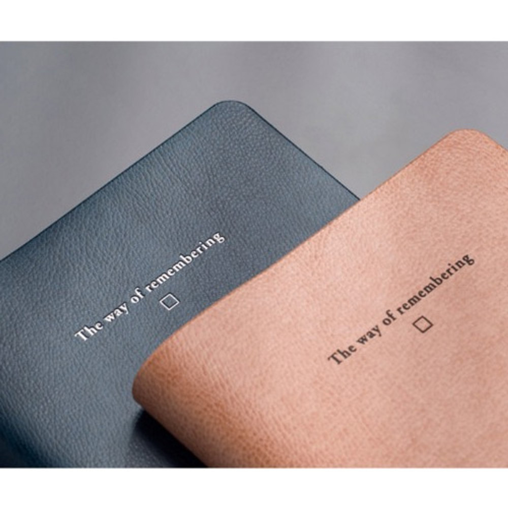 Logo - The way of remembering 3 type grid notebook