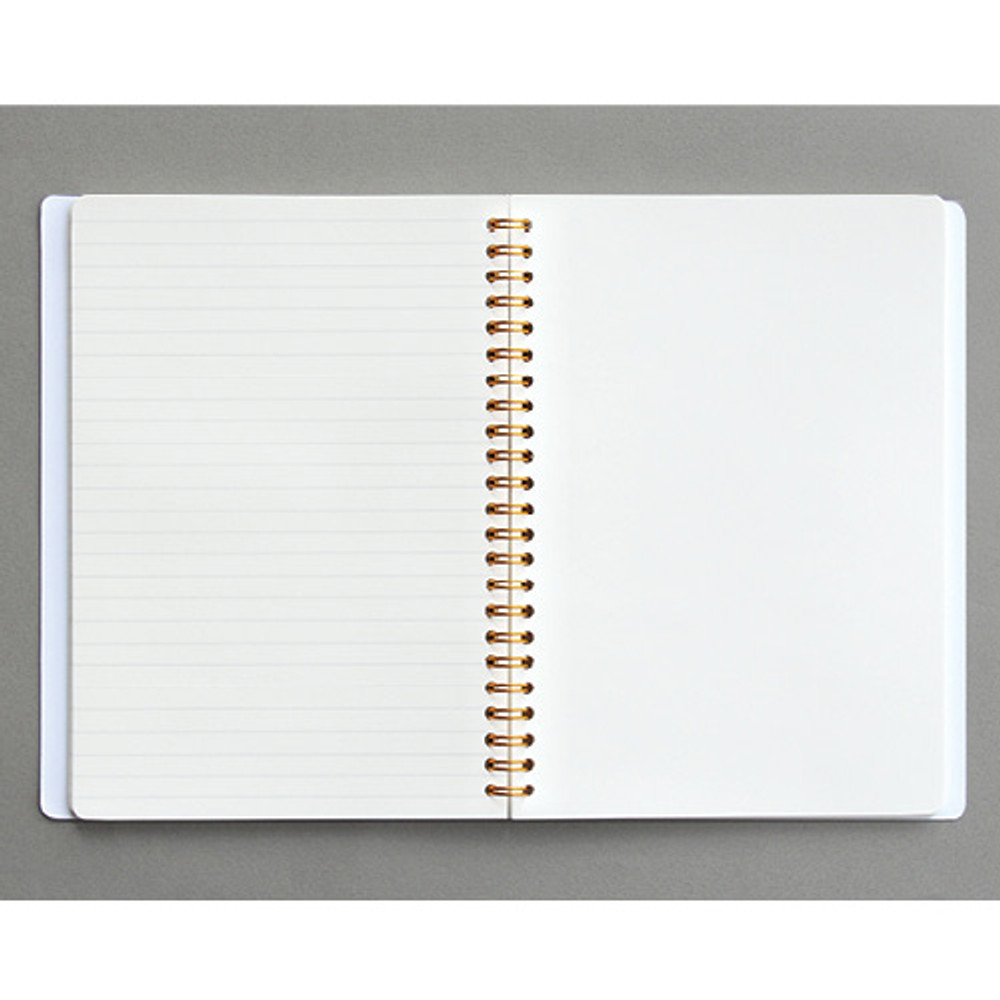 designlab kki Combination spiral large lined blank notebook