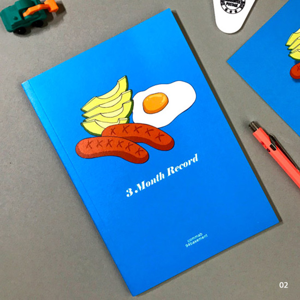 02 brunch - Record 3 months dateless weekly diary