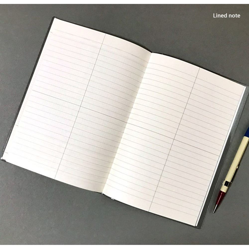 Lined note - Record 3 months dateless weekly diary