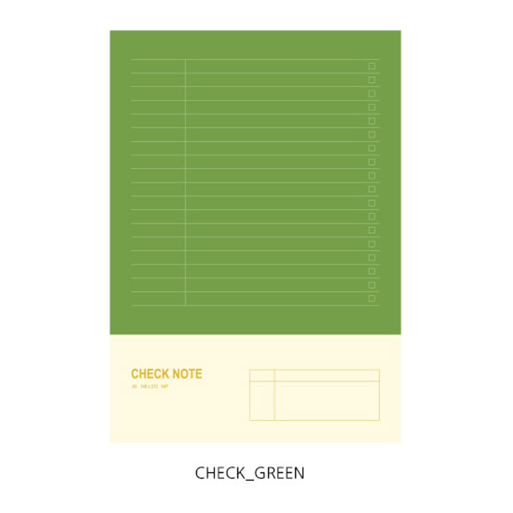 Check - O-CHECK Spring come medium school notebook 