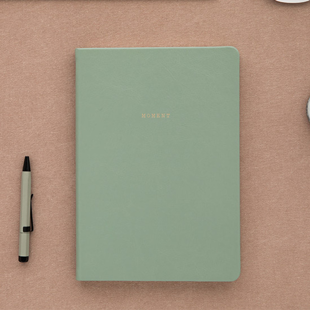 Vintage mint - Livework Moment large blank notebook ver3