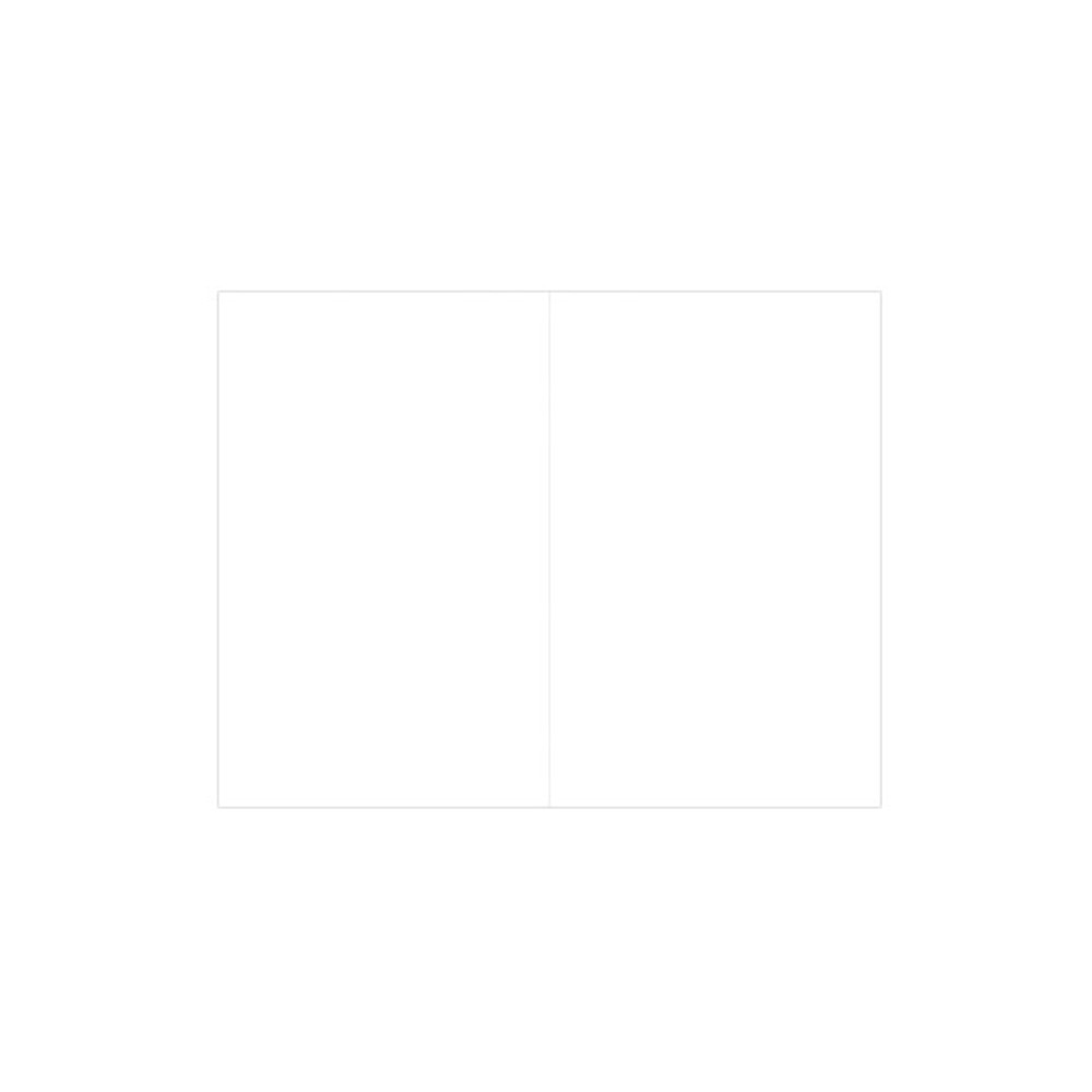 Blank pages - Indigo Prism 180 pages small blank notebook with elastic band