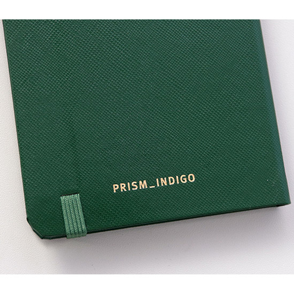 Elastic band closure - Prism 180 pages small blank notebook with elastic band