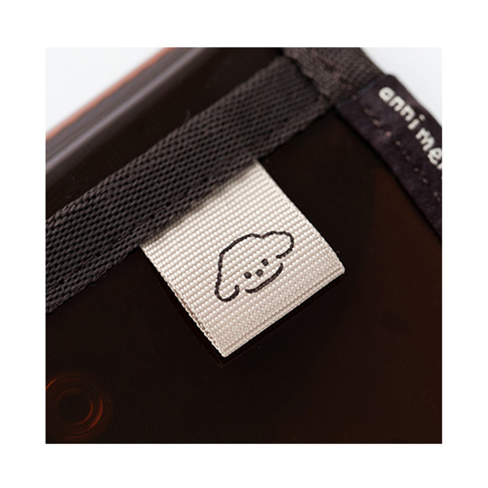 Tag - Livework Coi clear PVC snap button card case wallet