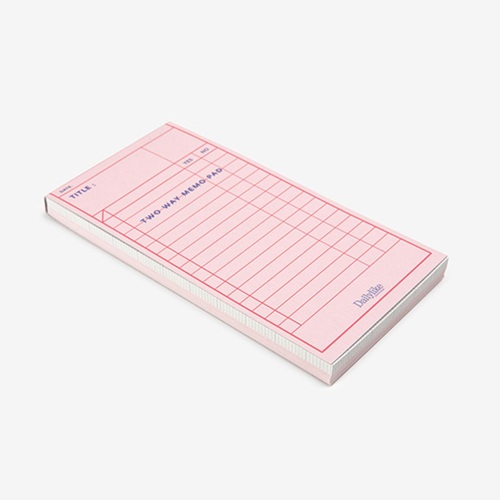 Dailylike Checklist two way memo writing notepad