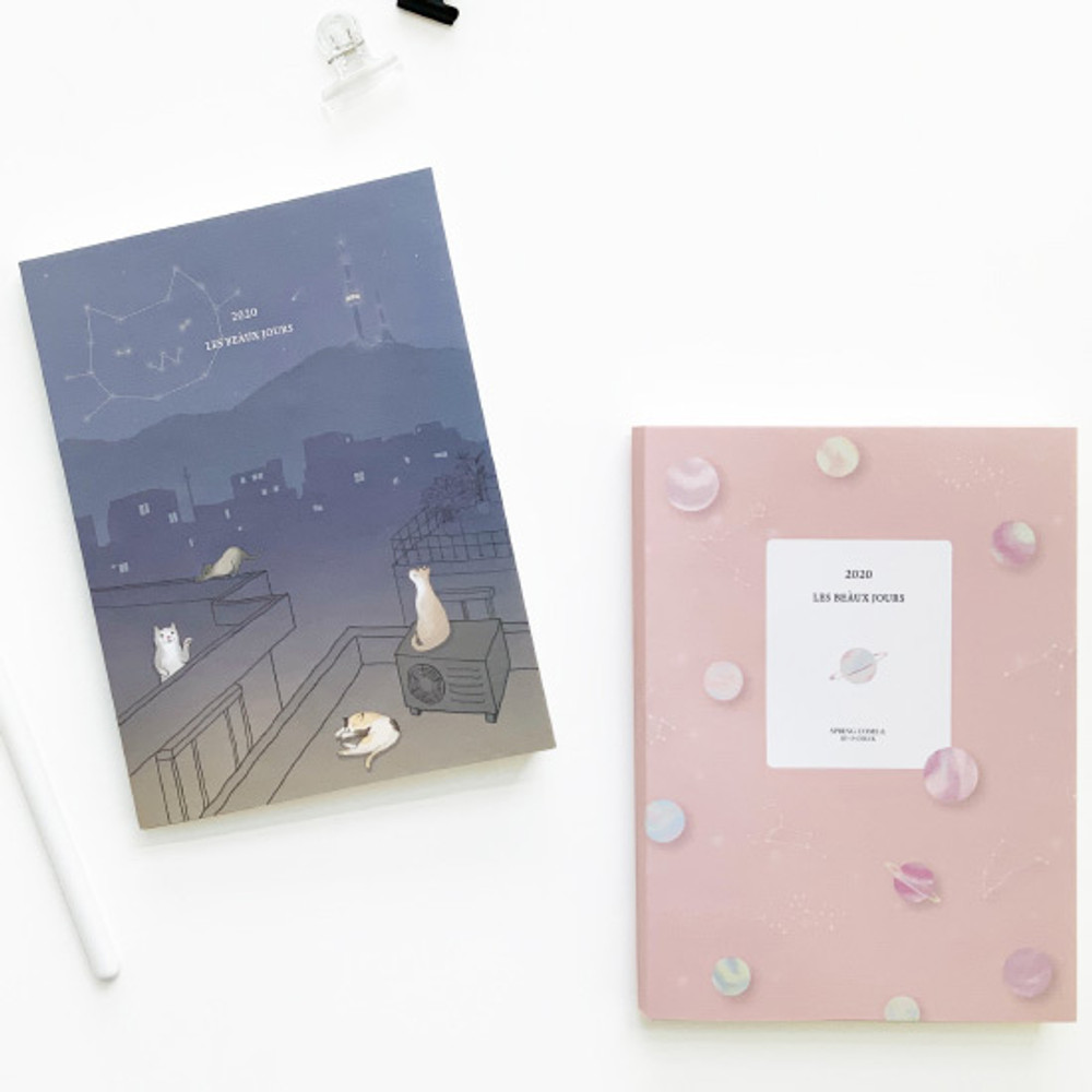 O-CHECK 2020 Les beaux jours dated weekly diary planner