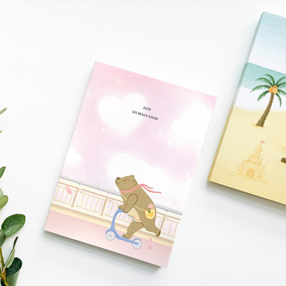 O-CHECK 2020 Les beaux jours dated weekly diary planner
