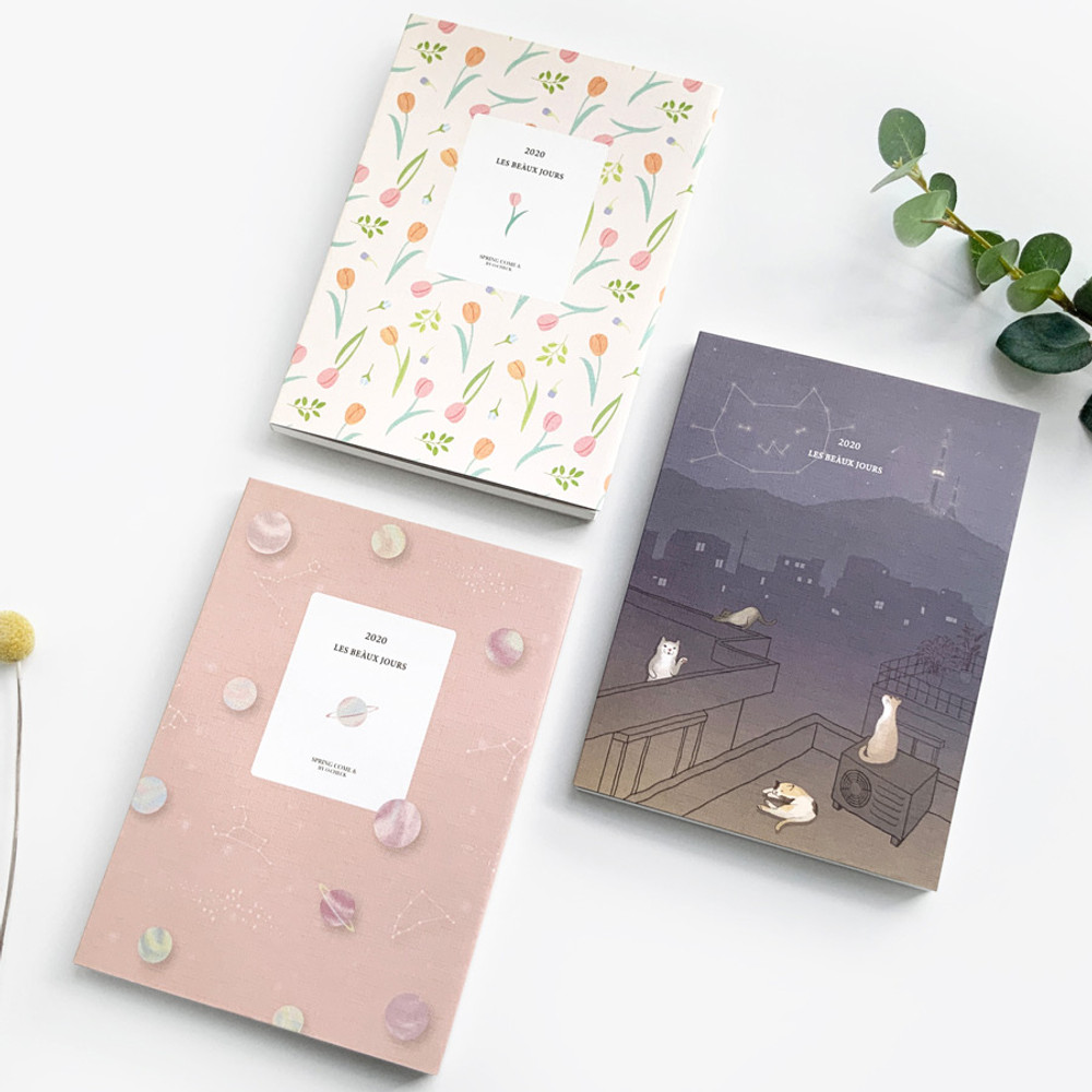 O-CHECK 2020 Les beaux jours dated weekly diary planner