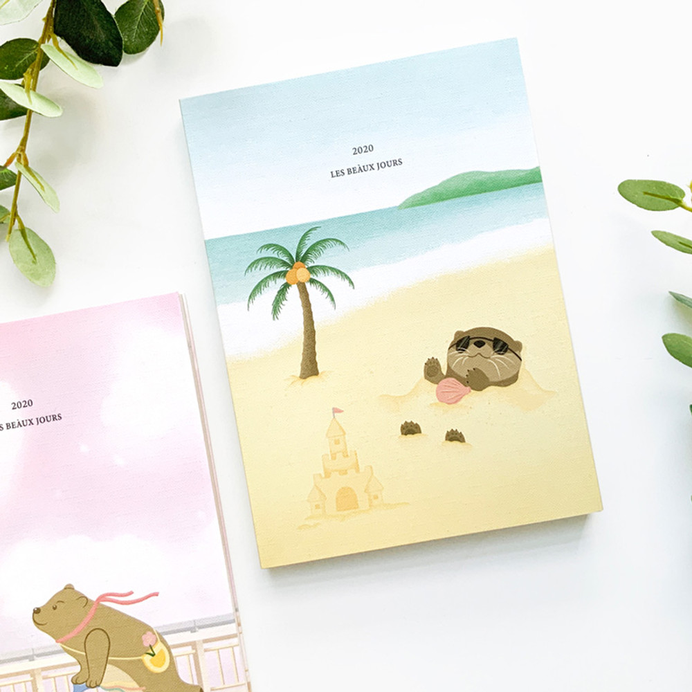 O-CHECK 2020 Les beaux jours dated weekly diary planner