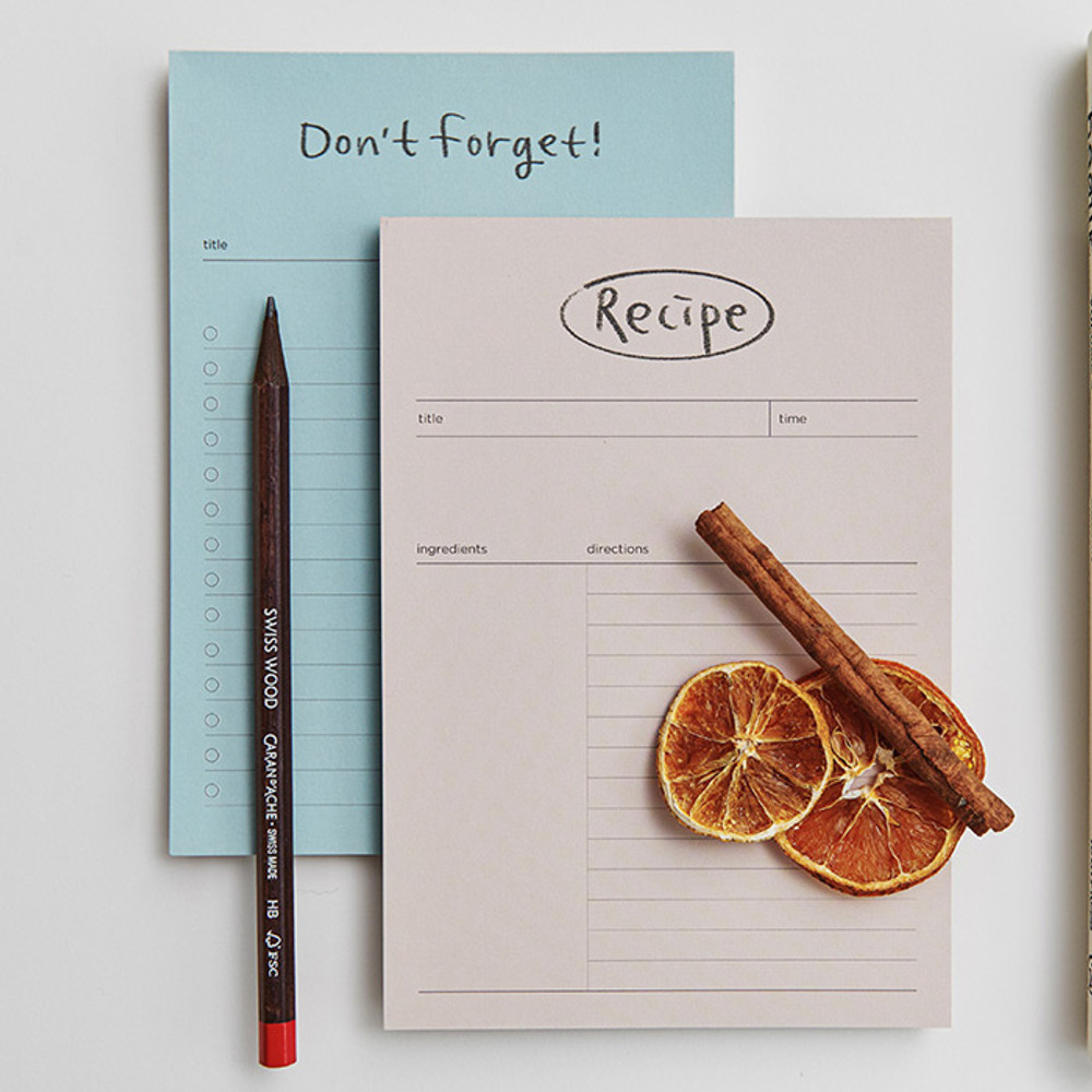 Gyou Component B6 memo writing notepad