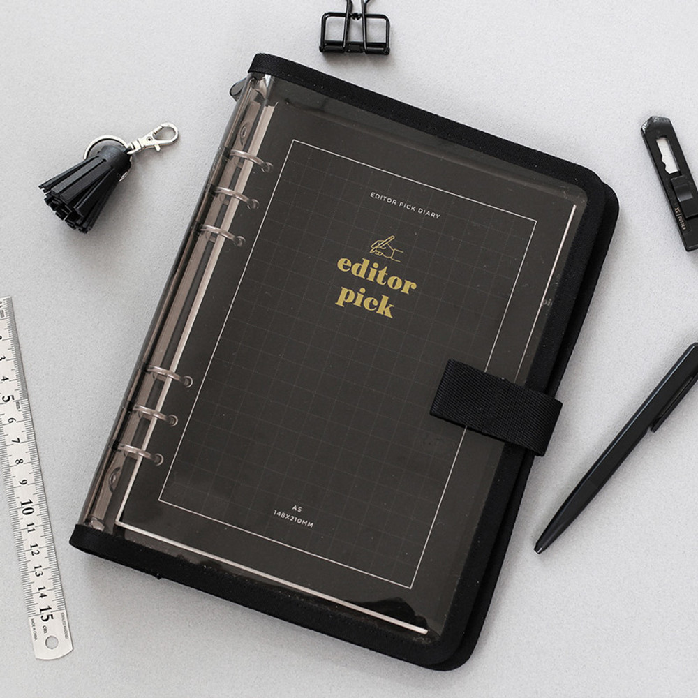 2NUL Editor pick 6-ring dateless weekly diary planner
