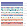 10 Masking tapes - Dailylike A peaceful town 10 masking tapes set with tin case