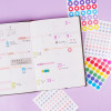 Usage example -  Rihoon Lovely decoration 20 sheets sticker set