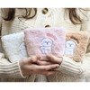 With Alice Bichon Frise mini triangle zip pouch