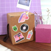 Usage example - Second Mansion Retro mood deco sticker sheets set