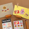 Usage example - Second Mansion Retro mood deco sticker sheets set