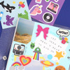 Usage example - Second Mansion Retro mood deco sticker sheets set