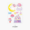 Sleepy - Second Mansion Creamy friends deco point sticker 