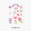 Sweet time - Second Mansion Creamy friends deco point sticker 