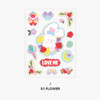 Flower - Second Mansion Creamy friends deco point sticker 