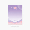 Star universe violet - Second Mansion Moonlight 6-ring A5 planner notebook refill
