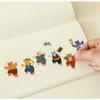 Usage example - Dailylike Jelly bear removable deco sticker set of 8 sheets