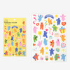 Party - Dailylike Jelly bear removable deco sticker set of 8 sheets