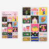 Amusement park - Dailylike Jelly bear removable deco sticker set of 8 sheets