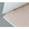 No sticky - PAPERIAN Lifepad A5 dateless desk planner 60 sheets