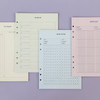 Usage example - PAPERIAN Make a memo 6-ring A5 size planner notebook refill