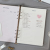 Usage example - PAPERIAN Make a memo 6-ring A5 size planner notebook refill