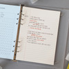 Usage example - PAPERIAN Lifepad 6-ring A5 size notebook refill