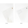 Option - O-CHECK 365 daily single hole punched memo notepad